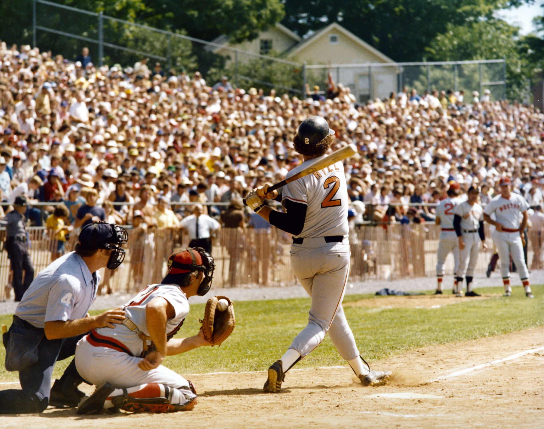1975 Hall of Fame Game Baseball Hall of Fame
